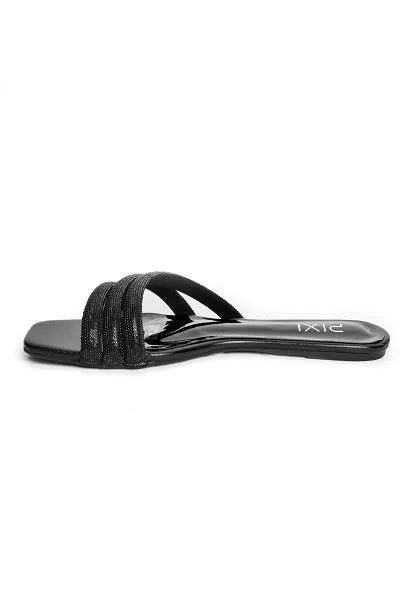 01-4341 Strassy Flat Slipper/