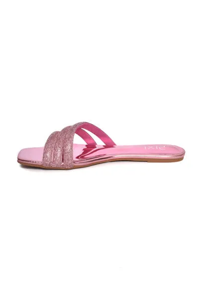 01-4341 Strassy Flat Slipper/