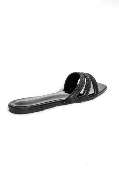 01-4341 Strassy Flat Slipper/