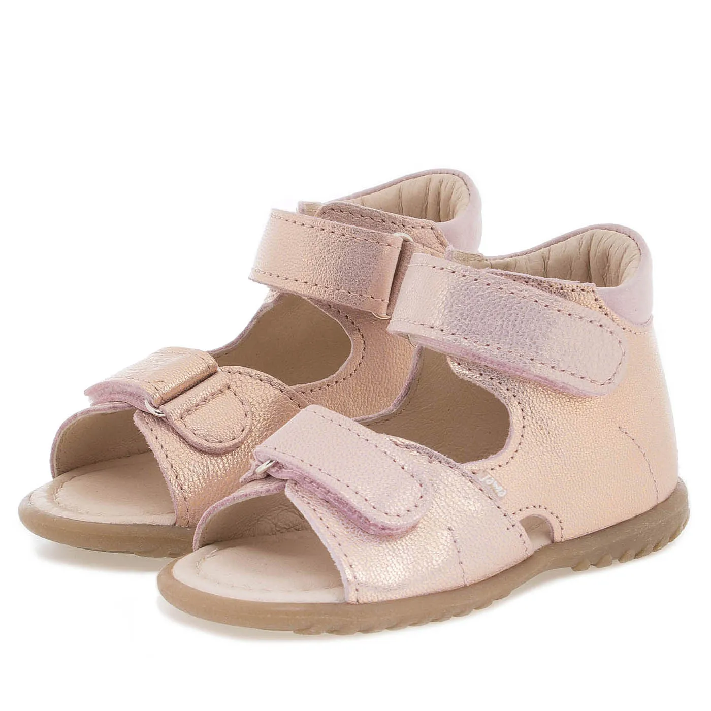 (2431D-6) Emel velcro first Sandals