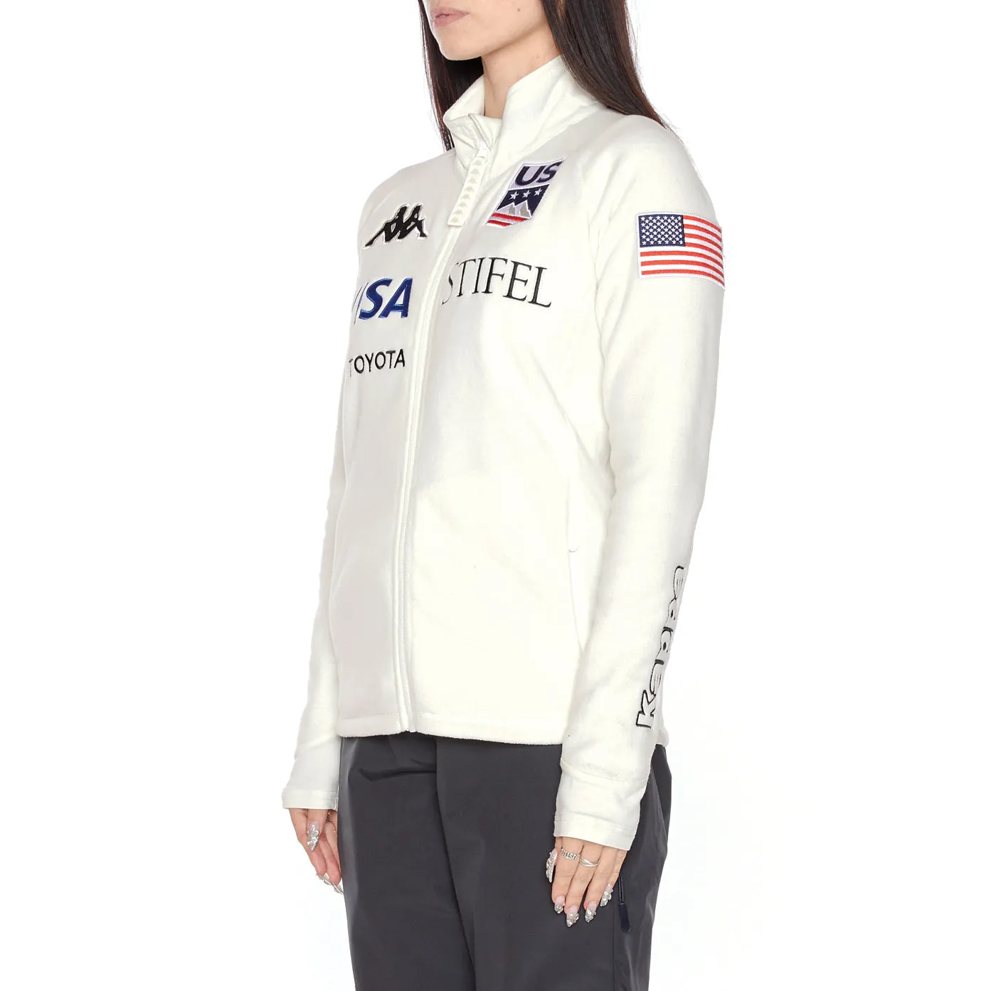 6Cento 688 US Fleece Jacket - White