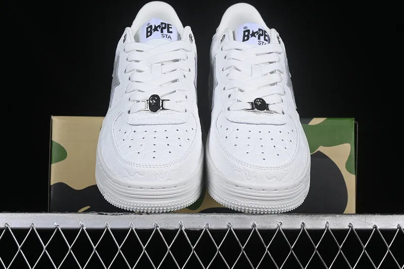 A Bathing Ape Bape Sta Low #3 Line Camo White