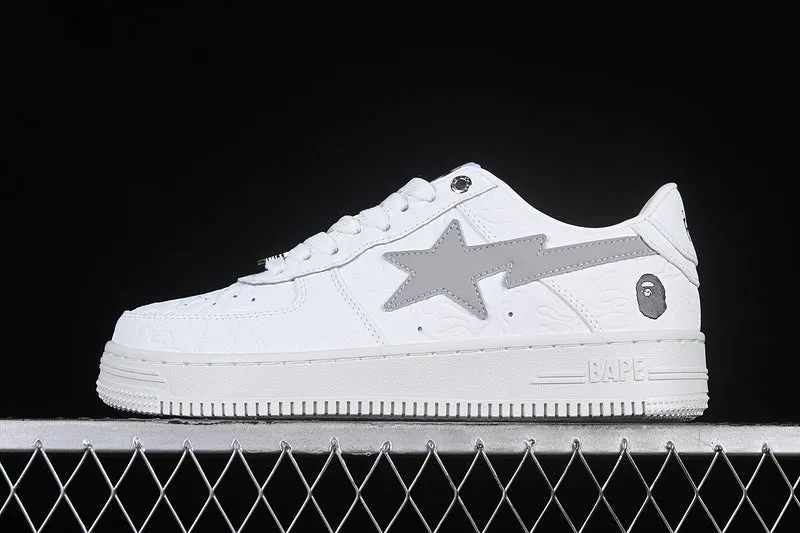 A Bathing Ape Bape Sta Low #3 Line Camo White