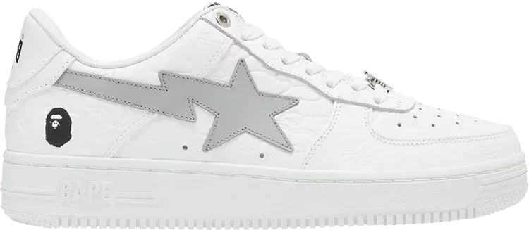 A Bathing Ape Bape Sta Low #3 Line Camo White