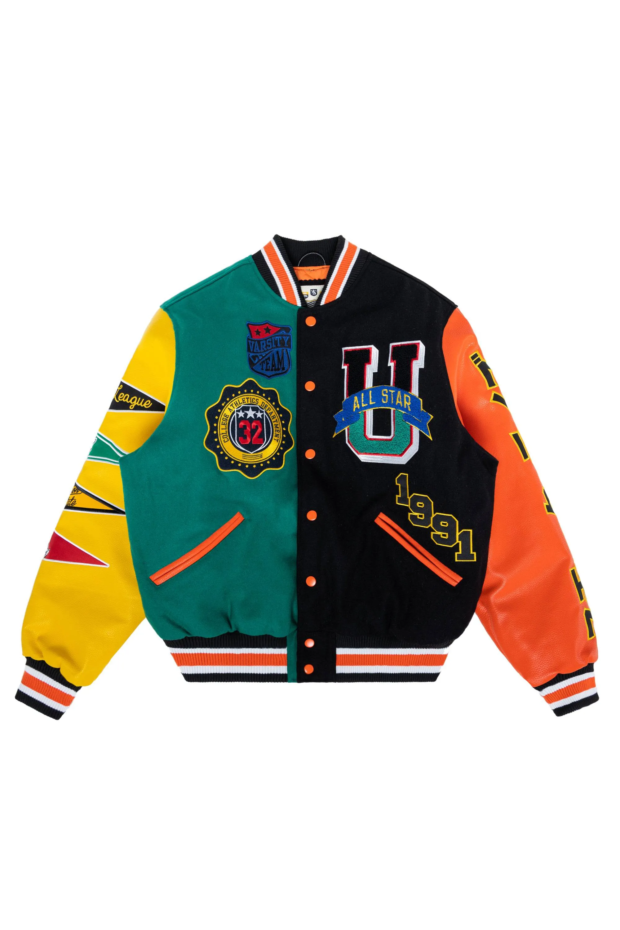 All Star Varsity Jacket - Green