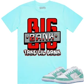 April Dunks Shirt to Match - RED BIG BANK