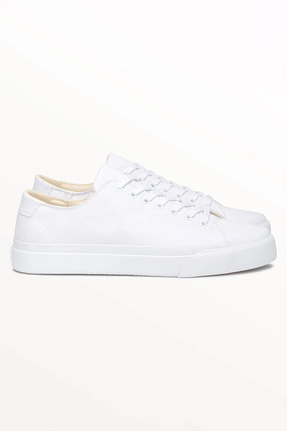 Baan Organic White Canvas Sneaker