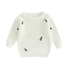 Baby (to 24M) Deluxe Girls Sweater - BUMBLEBEES