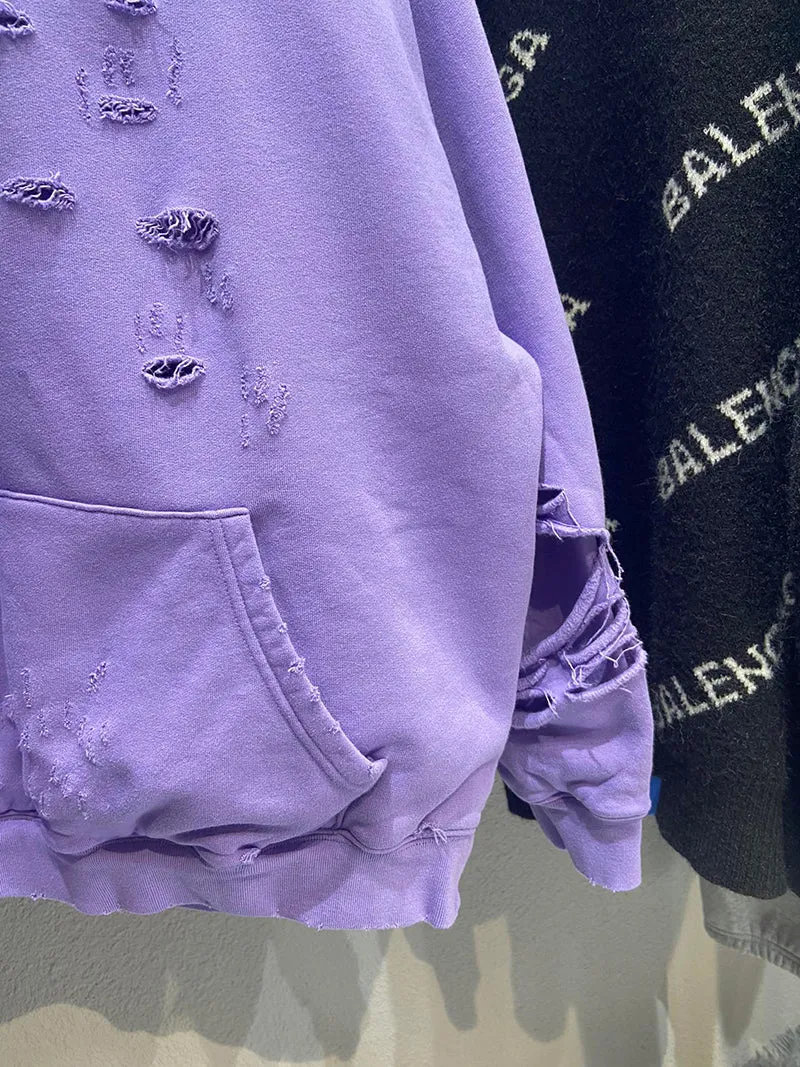 Balenciaga Destroyed Hoodie