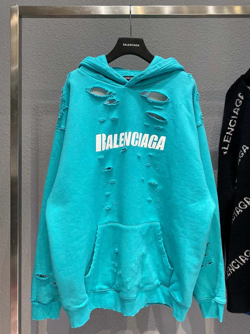 Balenciaga Destroyed Hoodie