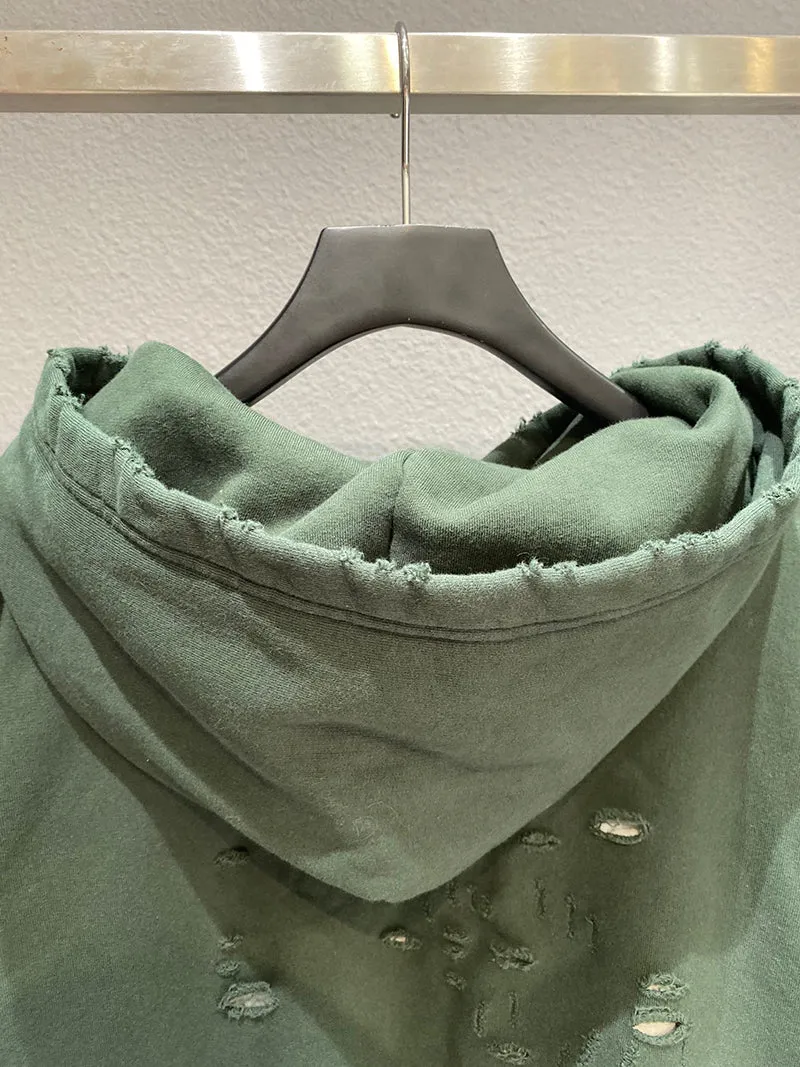 Balenciaga Destroyed Hoodie