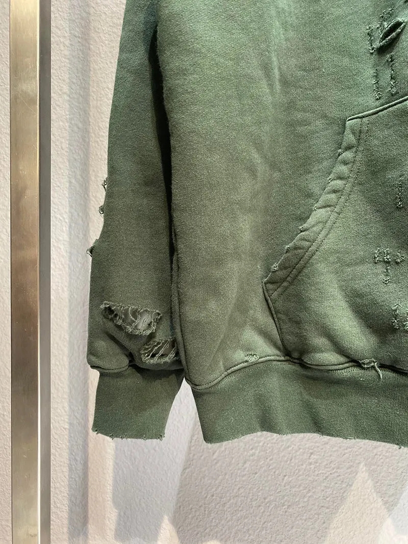 Balenciaga Destroyed Hoodie