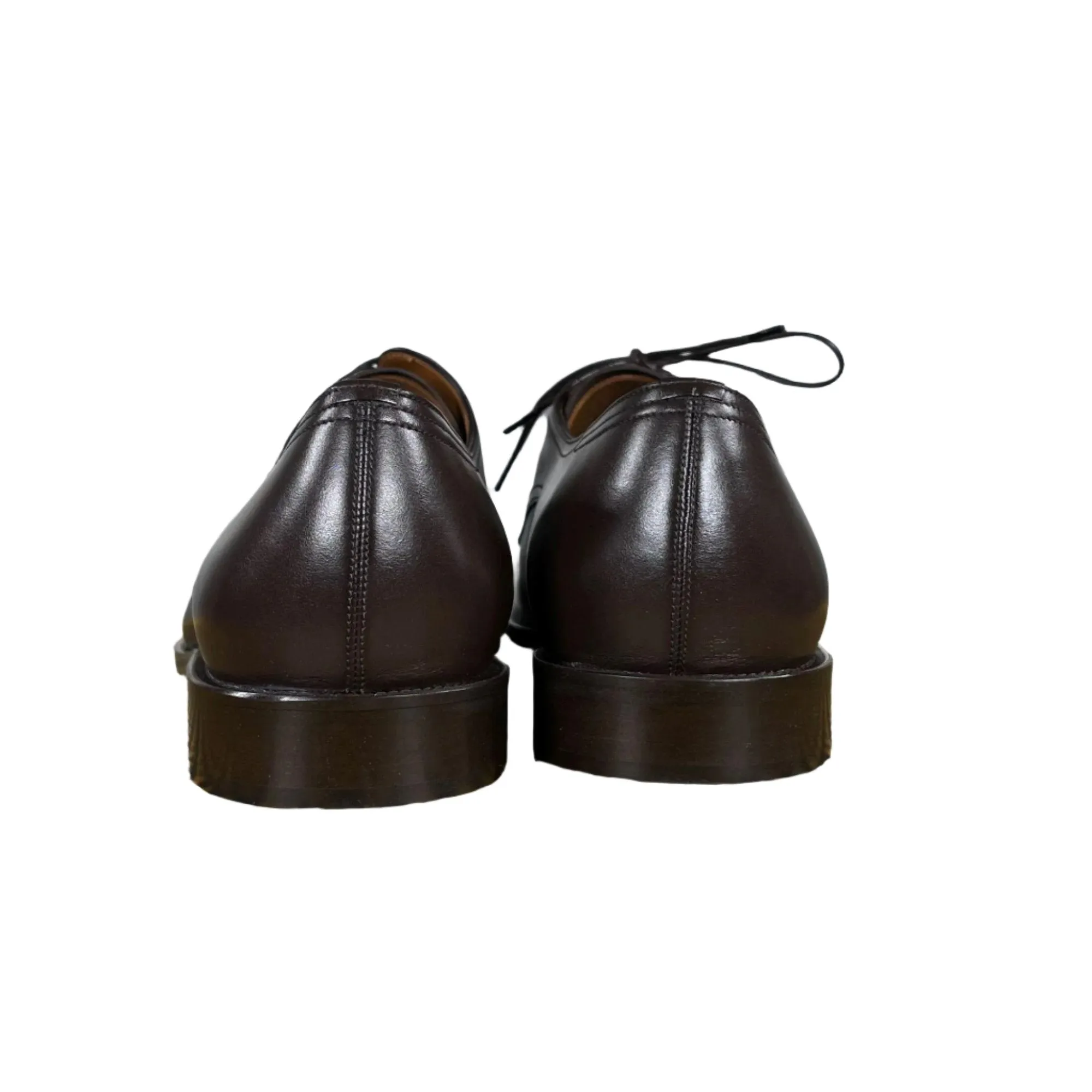 Bally Salfor Chocolate Leather Derby Shoes