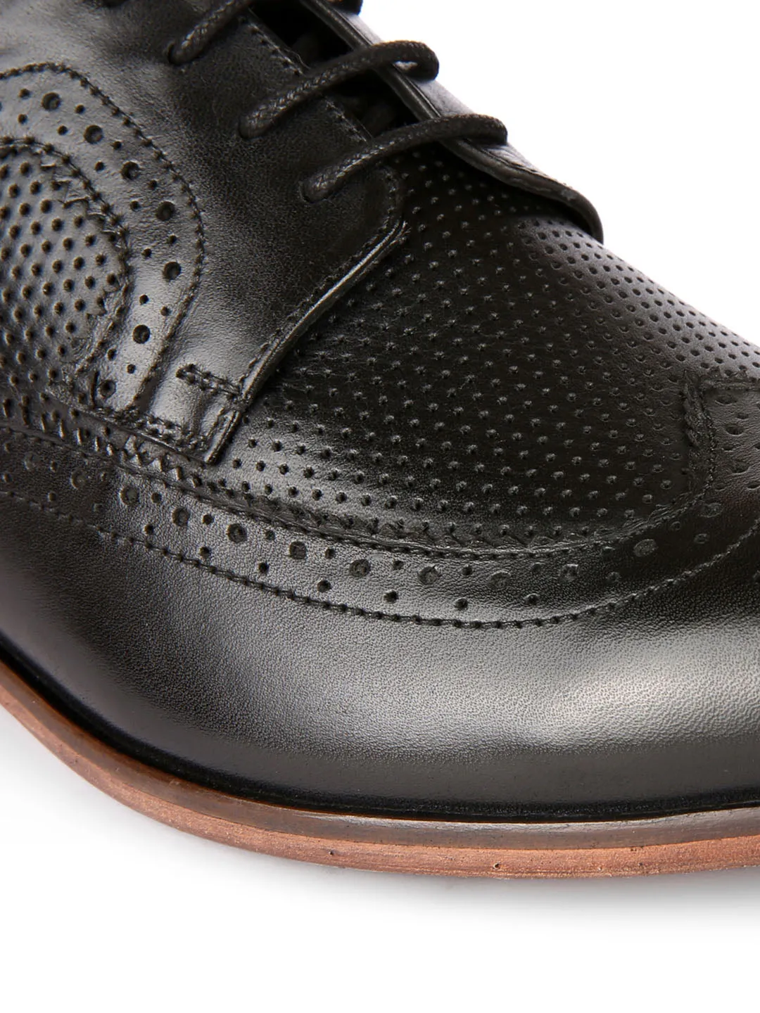 Bastian Black Brogues