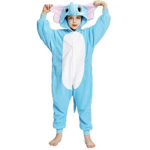 Blue Elephant Kids Onesie