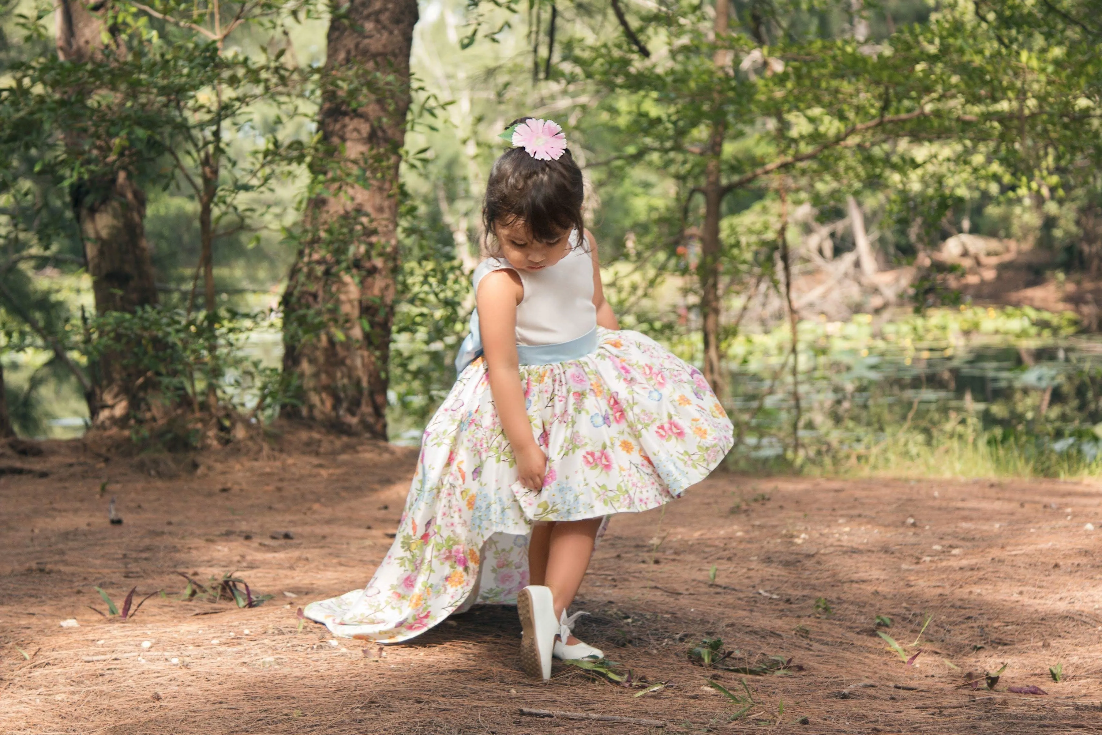 Carmen Train Dress