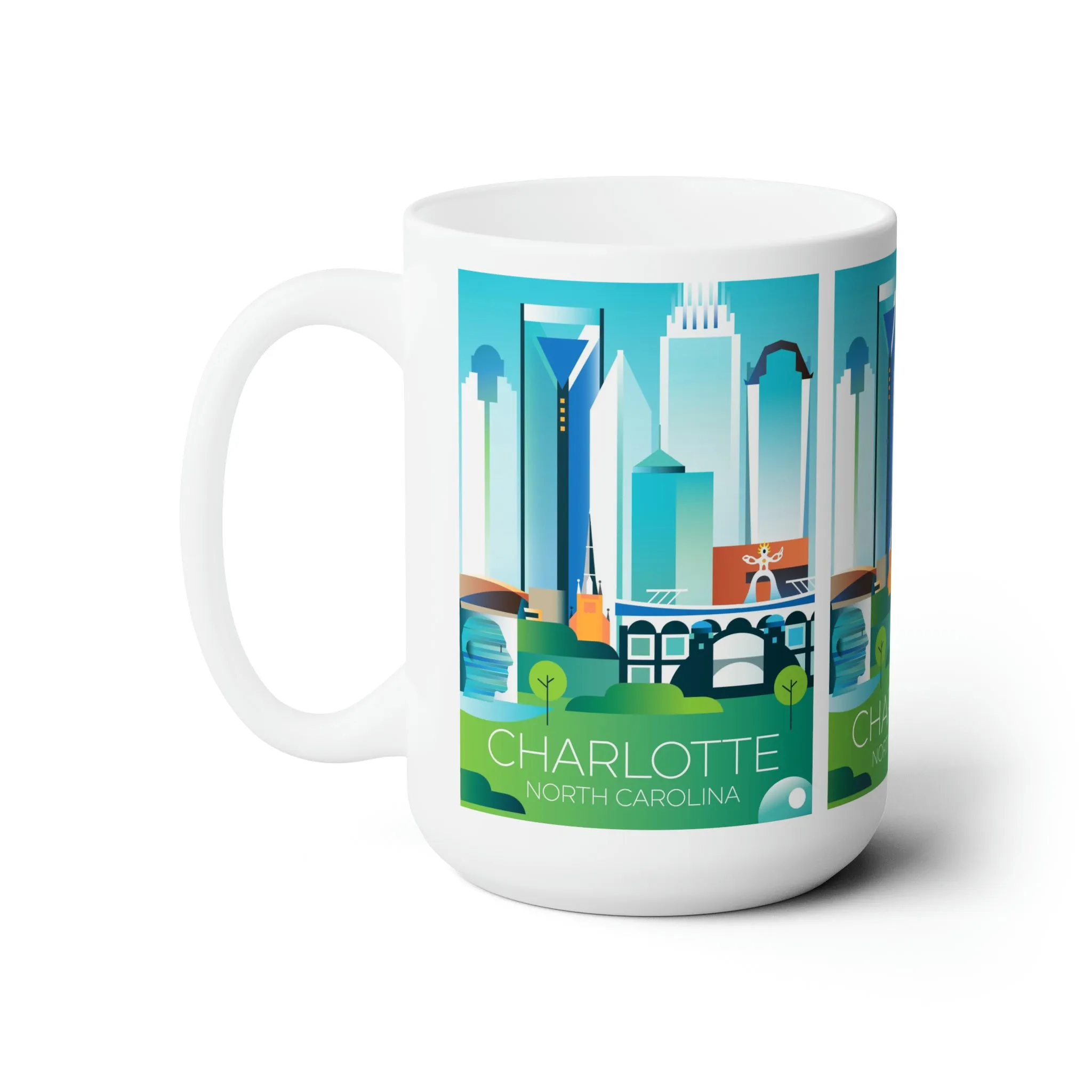 Charlotte Ceramic Mug 11oz or 15oz