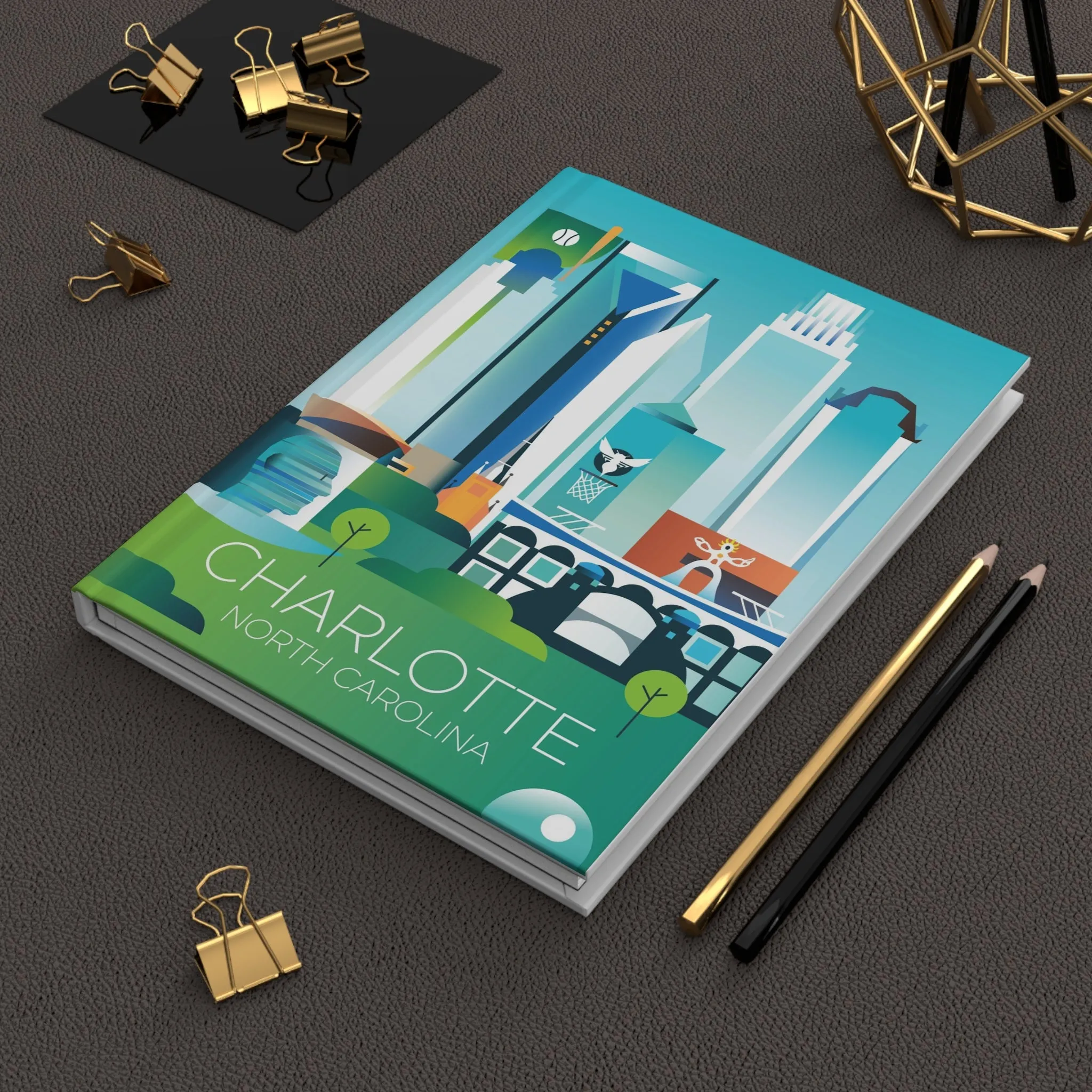 Charlotte Hardcover Journal