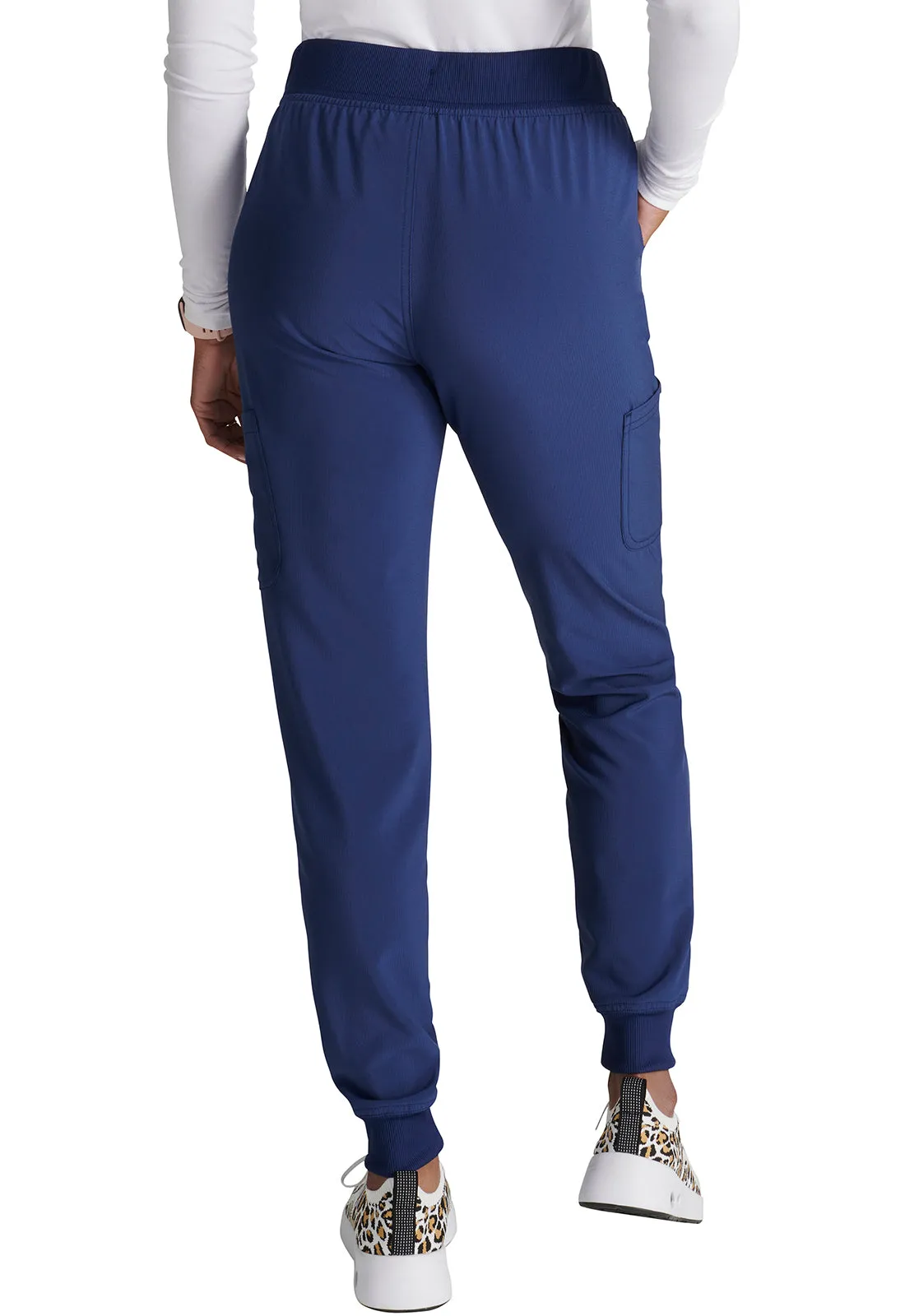 Cherokee CK249 Women's Natural Rise Jogger Scrub Pant