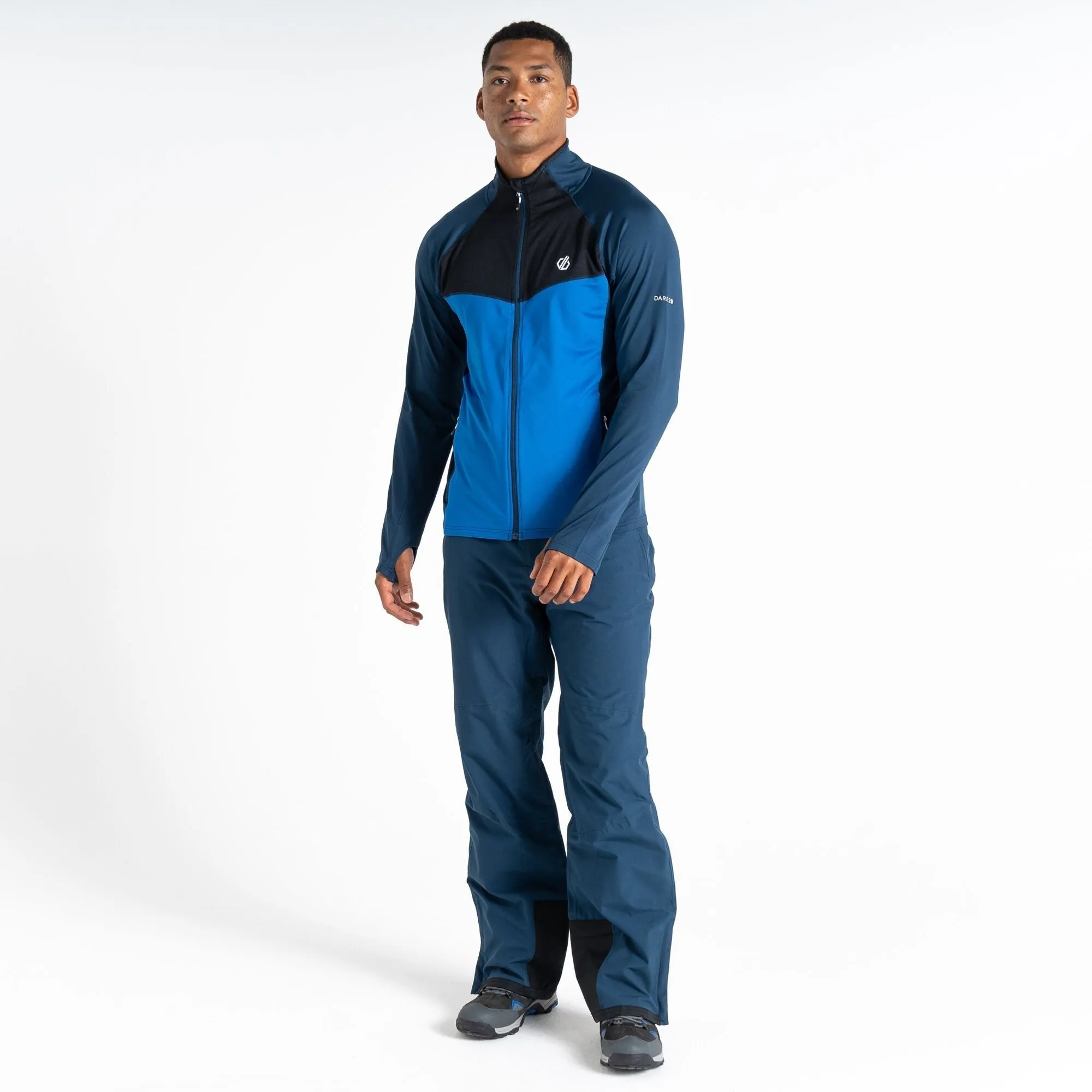 Dare2B Men's Substratum Full Zip Core Stretch Midlayer