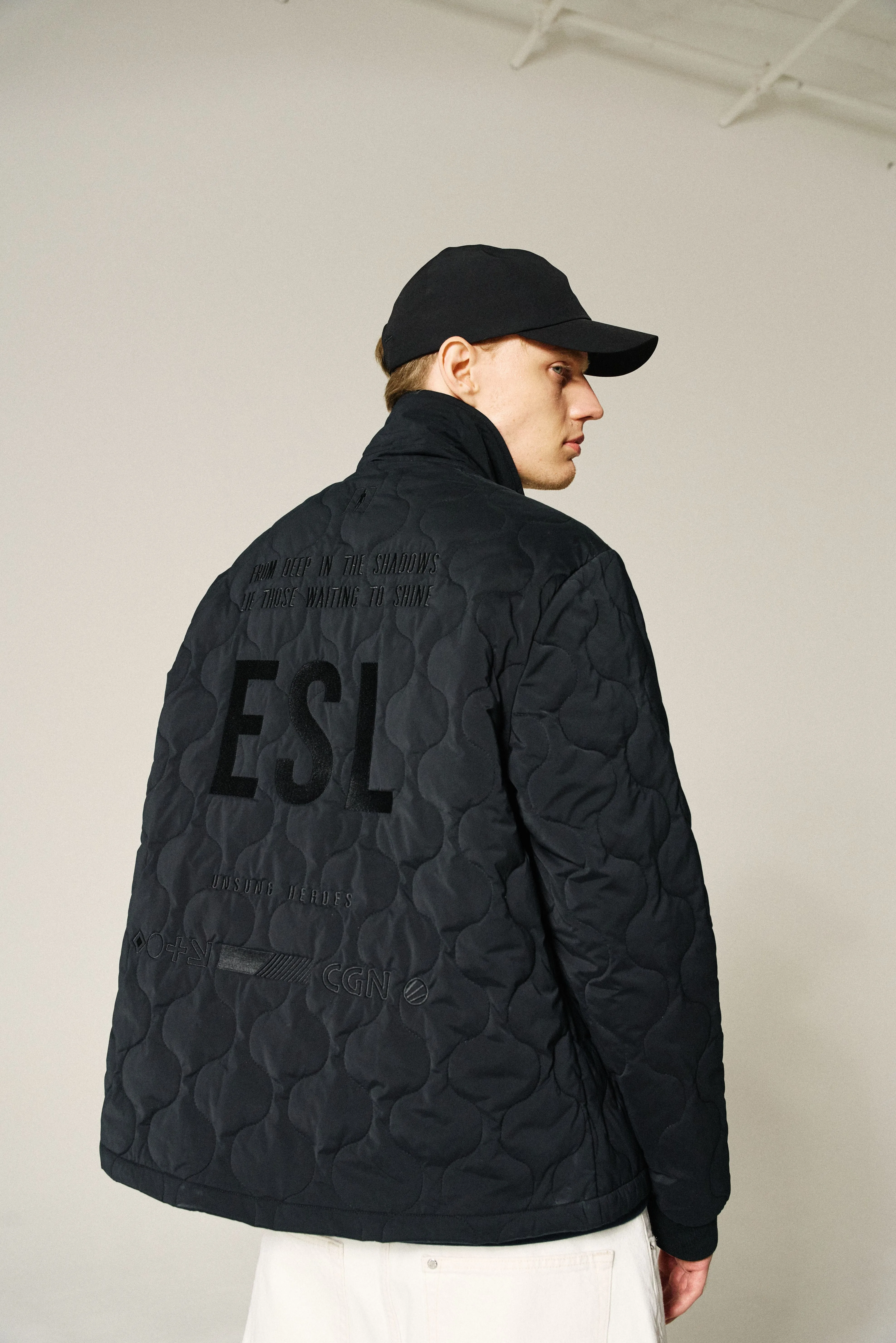 ESL Unsung Heroes Coach Jacket Black