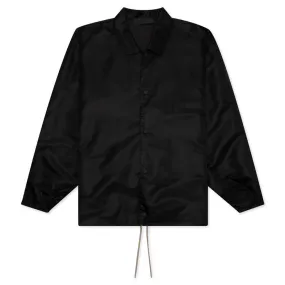 Essentials Coaches Jacket - Jet Black