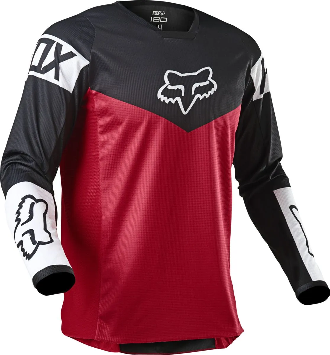 Fox 180 Revn Jersey Flame Red