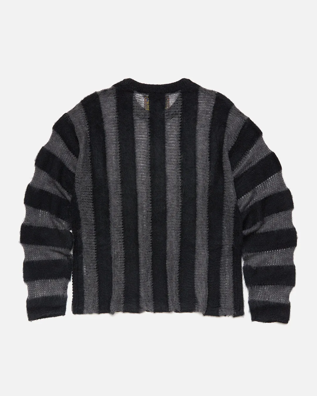 Fuzzy Threadbare Sweater - Black