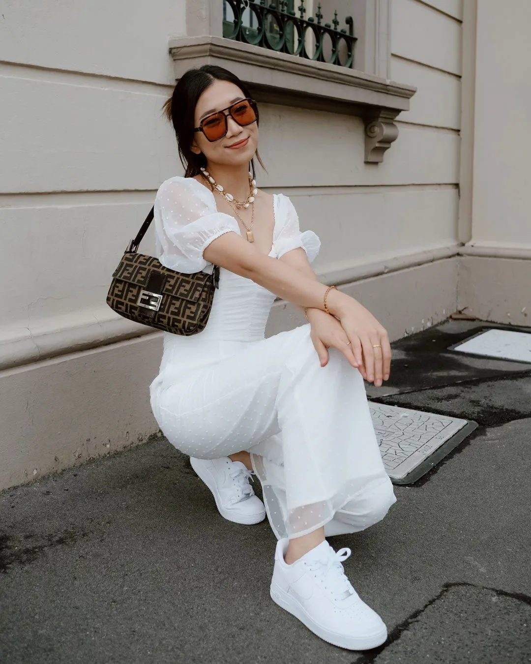 Harriette Jumpsuit - White