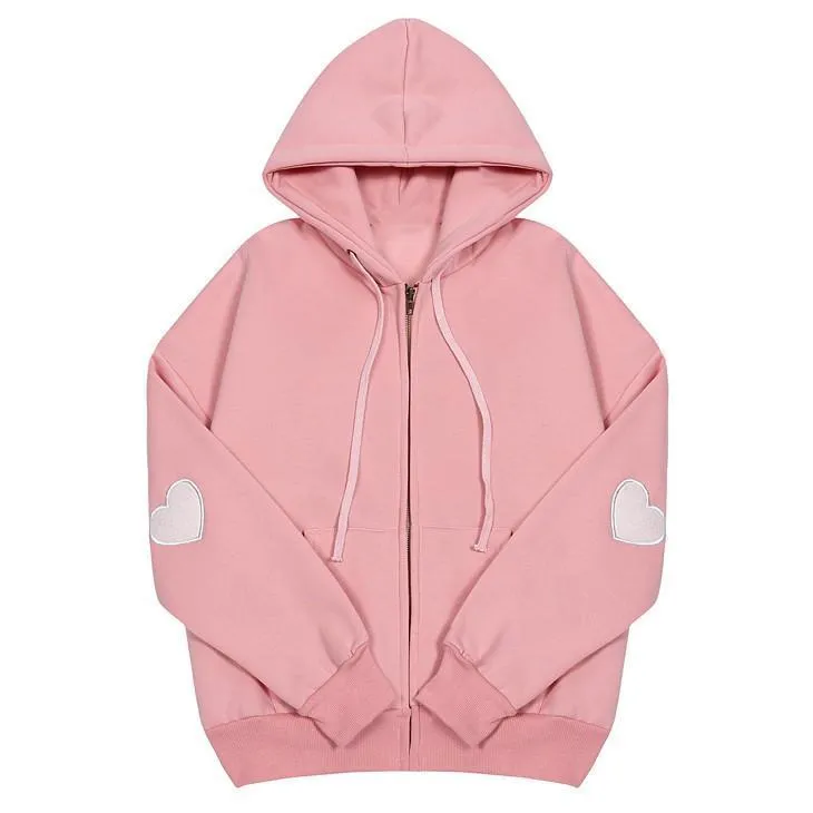 Heart Patch Hoodie