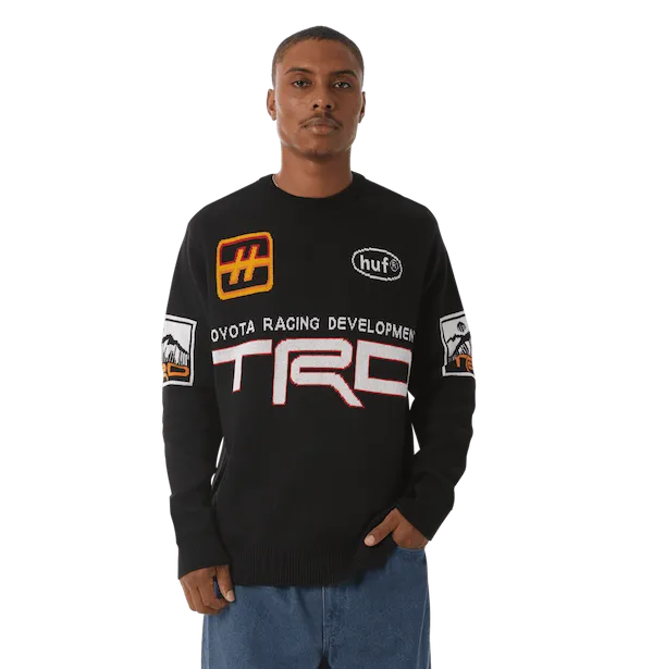 Huf X Toyota TRD Racing Sweater - Black