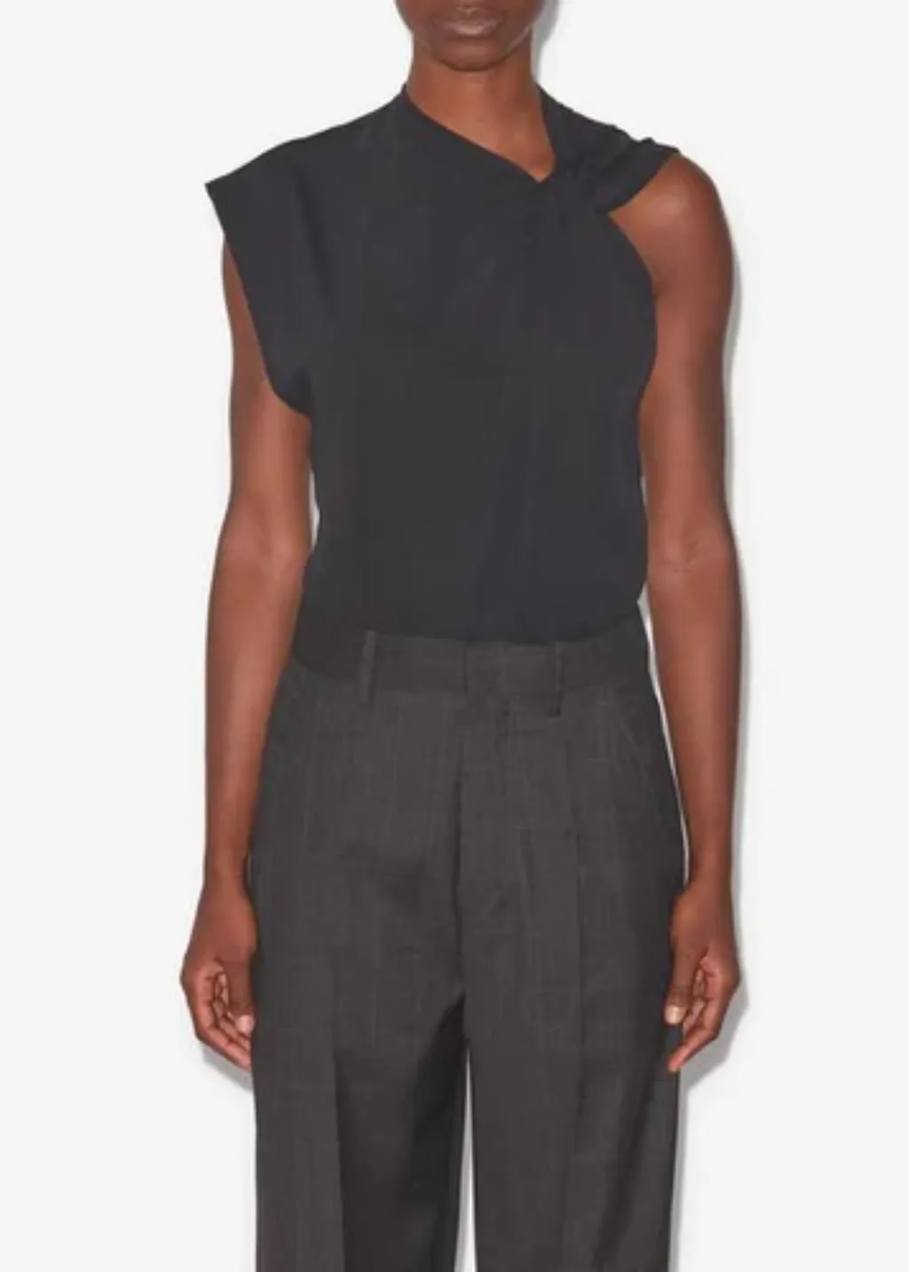 Isabel Marant Nayda Top in Black