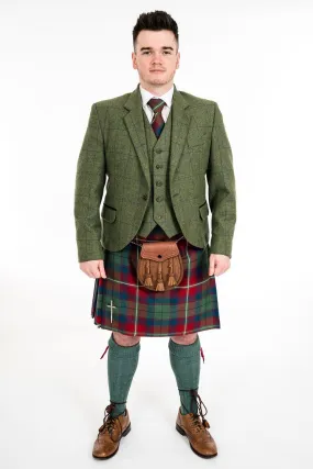 Kirkton green Tweed Outfit