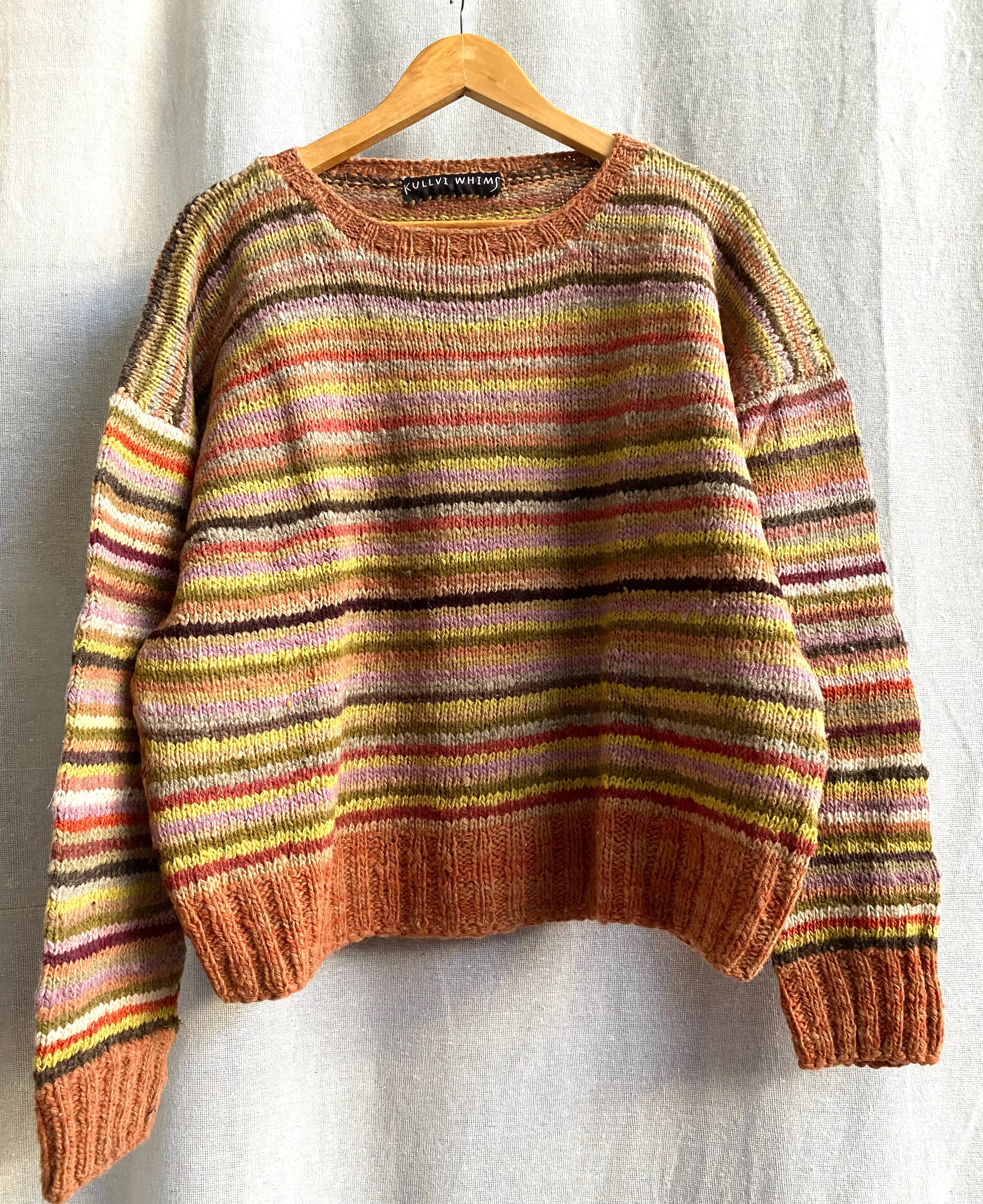 Kullvi Whims Multi Stripe Jumper L/XL