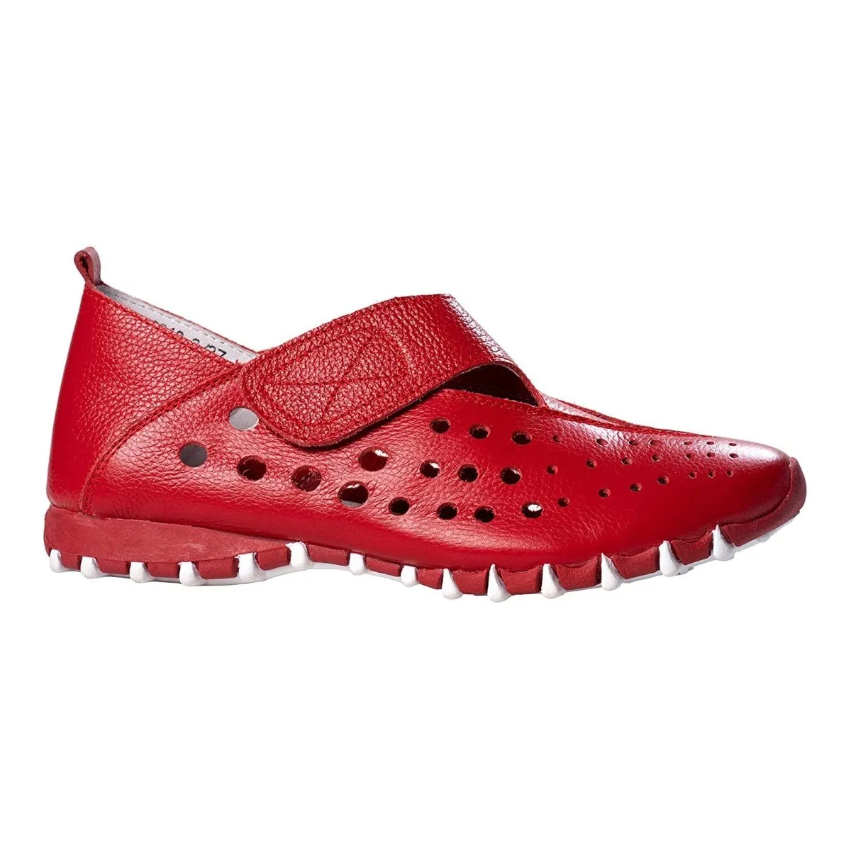 Litfoot Women's LF9010-3 Red Leather