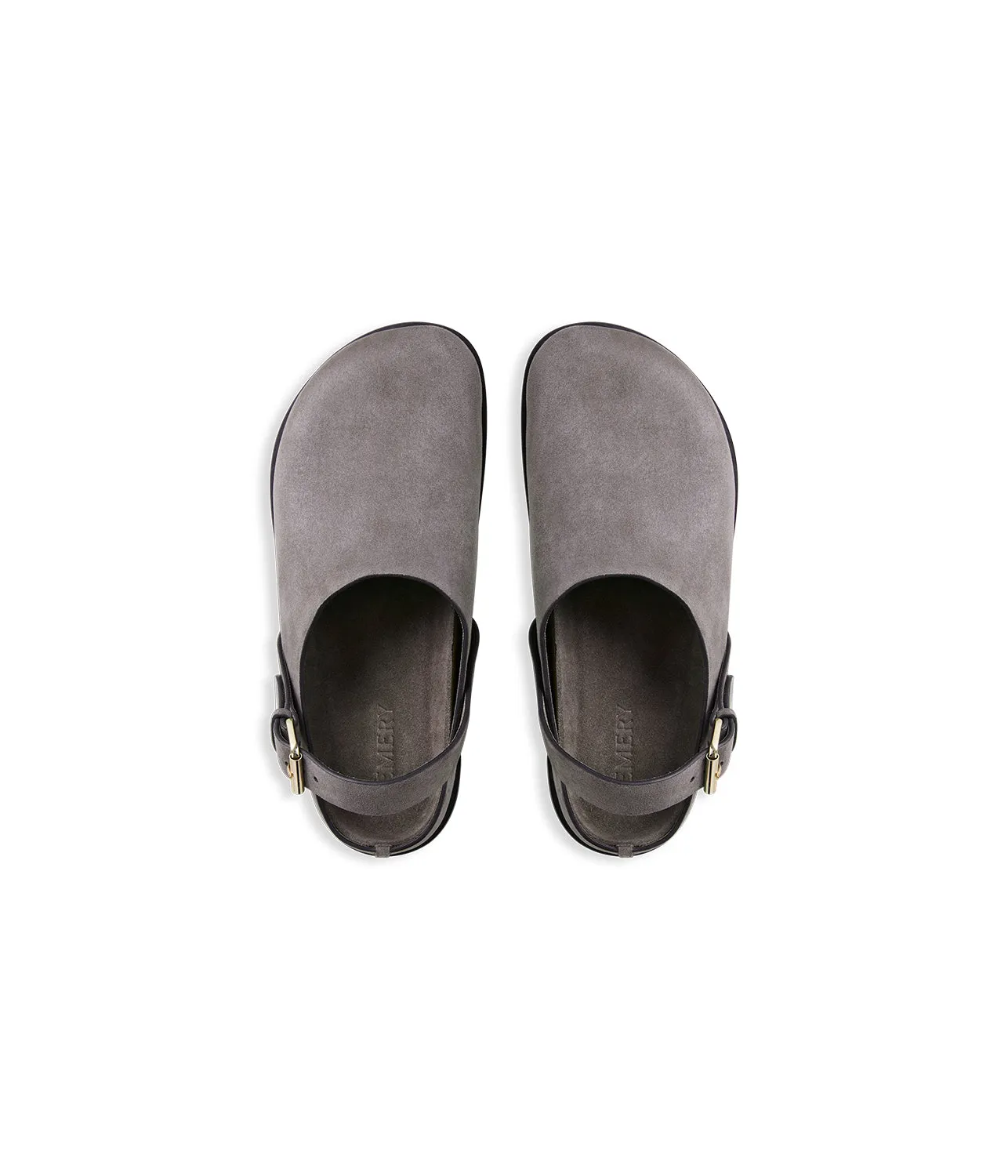 LOUIS CLOG- GRAPHITE SUEDE