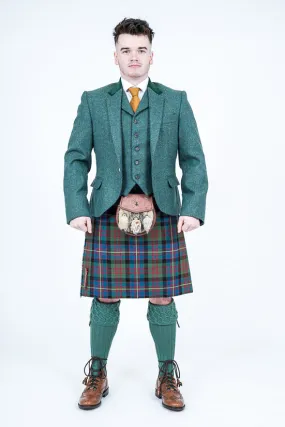 Lovat green tweed crail outfit