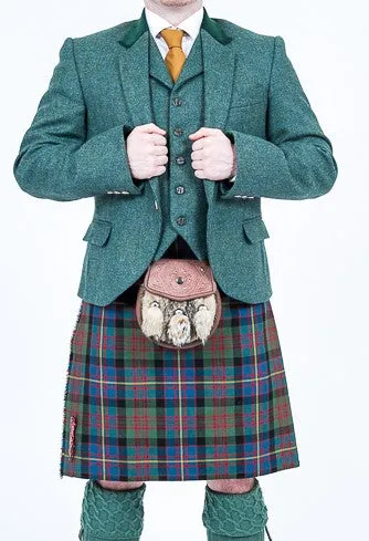 Lovat green tweed crail outfit