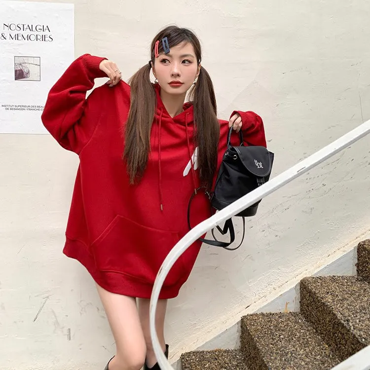 M Red Hoodie