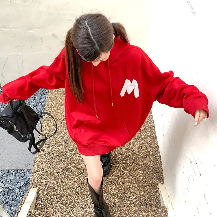 M Red Hoodie