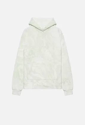 Marble Dye Hoodie / Mint