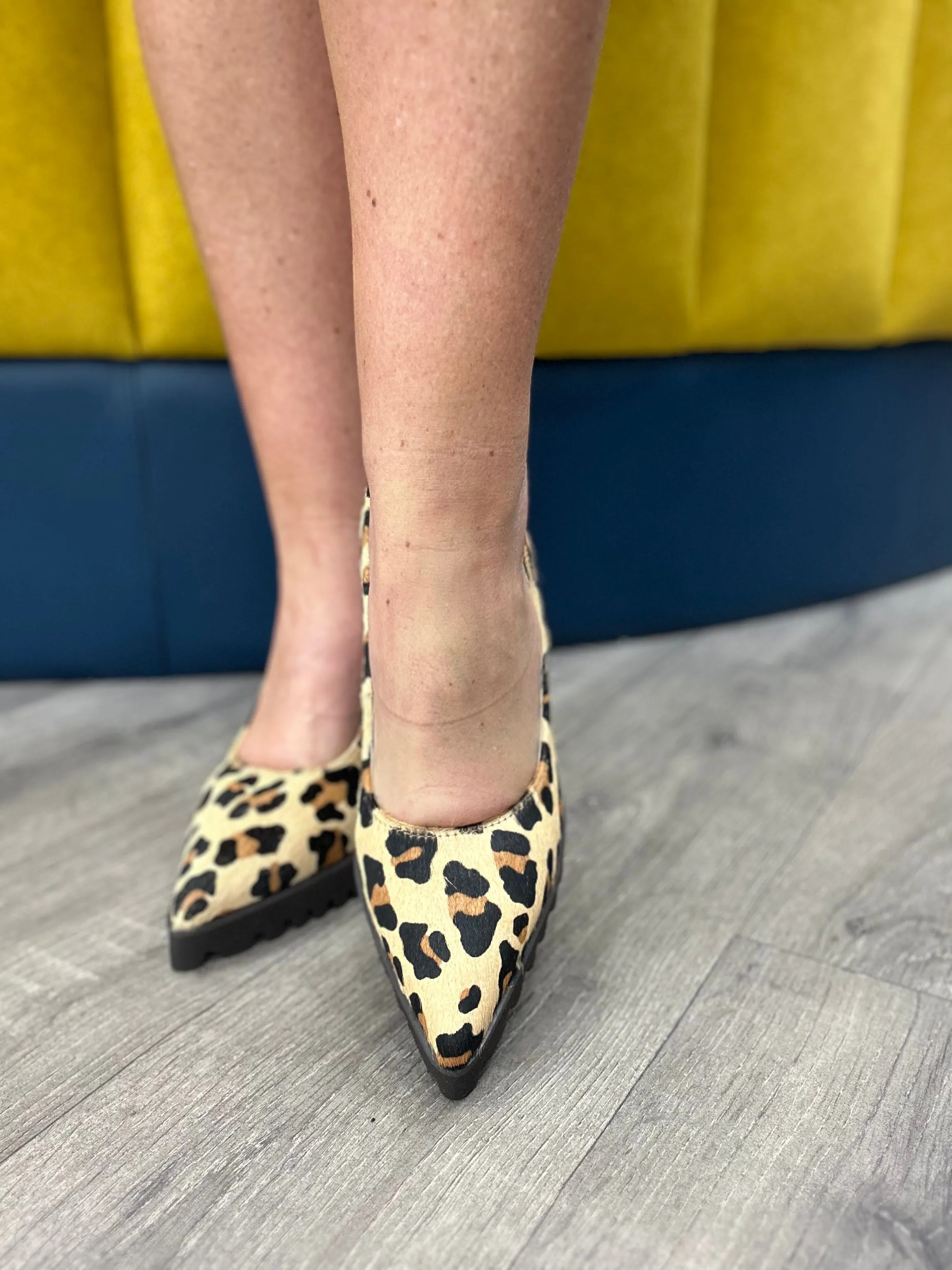 Marian Leopard Court Shoe