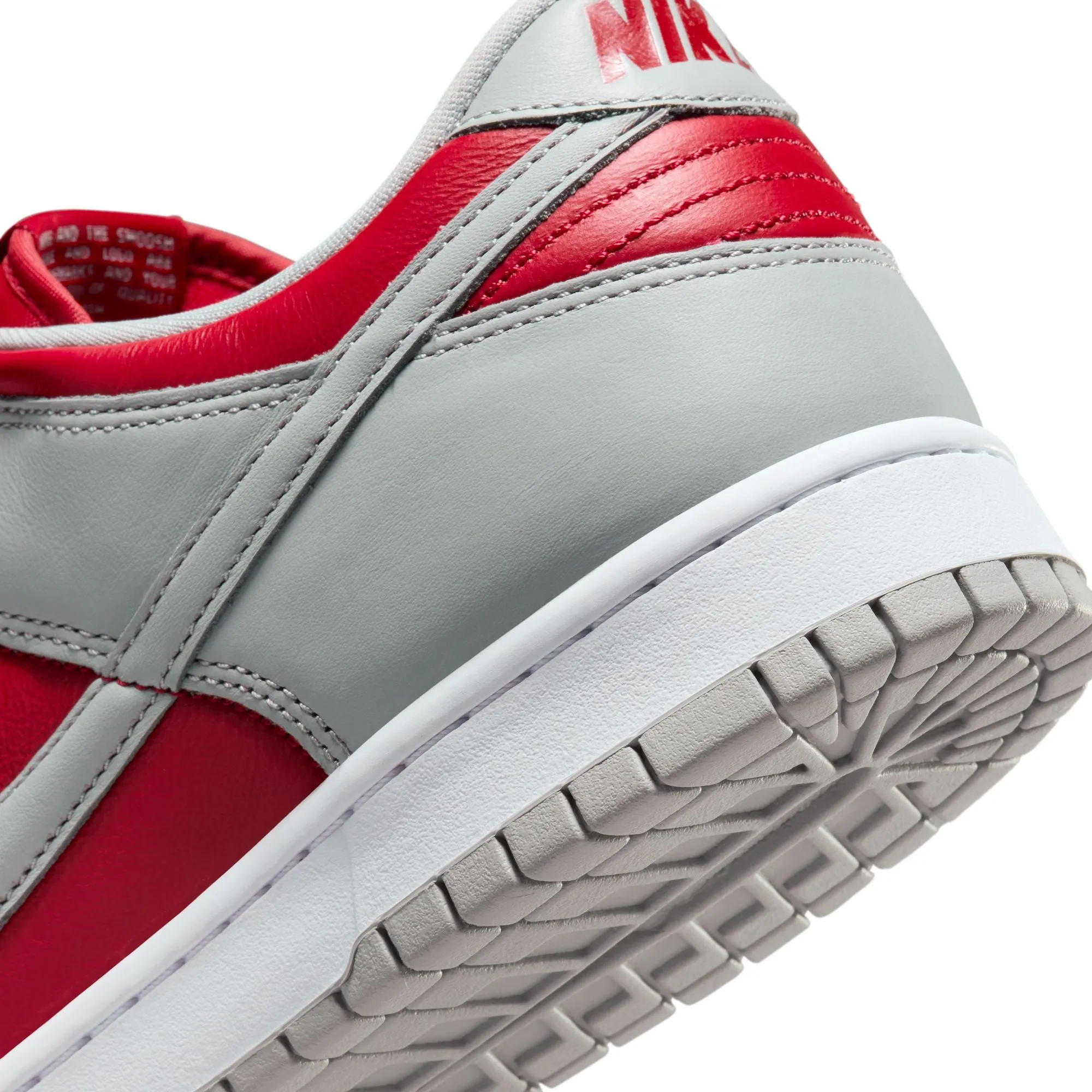 Nike Dunk Low QS (Varsity Red/Silver/White)