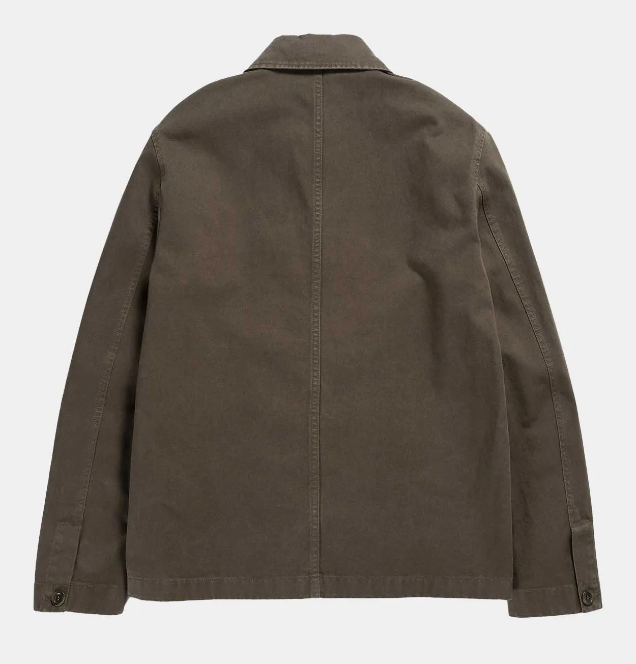 Norse Projects Tyge Broken Twill Overshirt in Beech Green