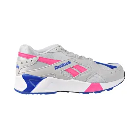 Reebok Aztrek Mens Shoes Grey/Acid Pink/Royal/White