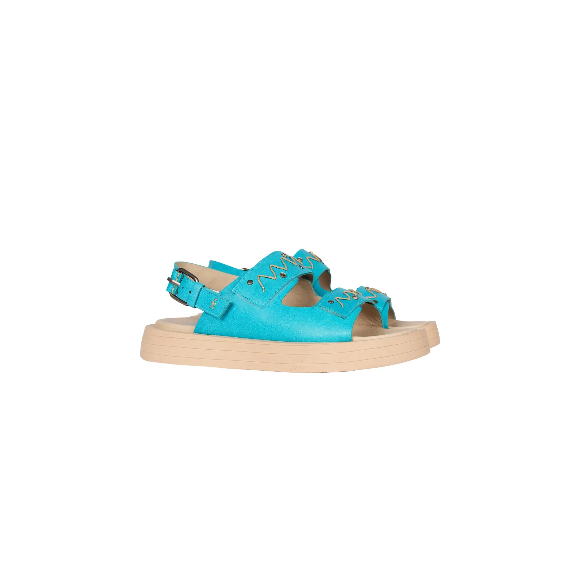 Sandal Old Iron Turquoise