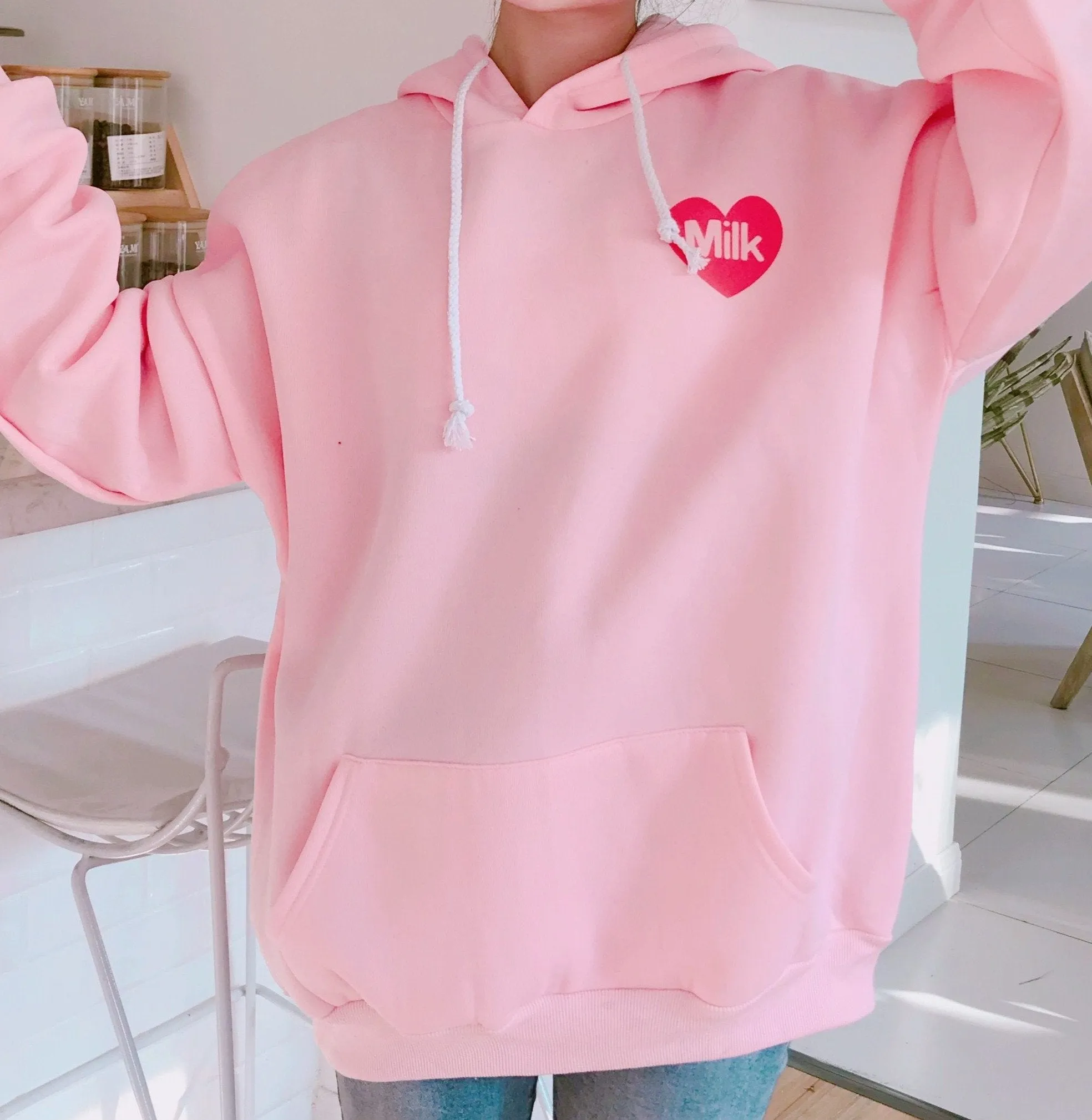 Strawberry Milk Hoodie