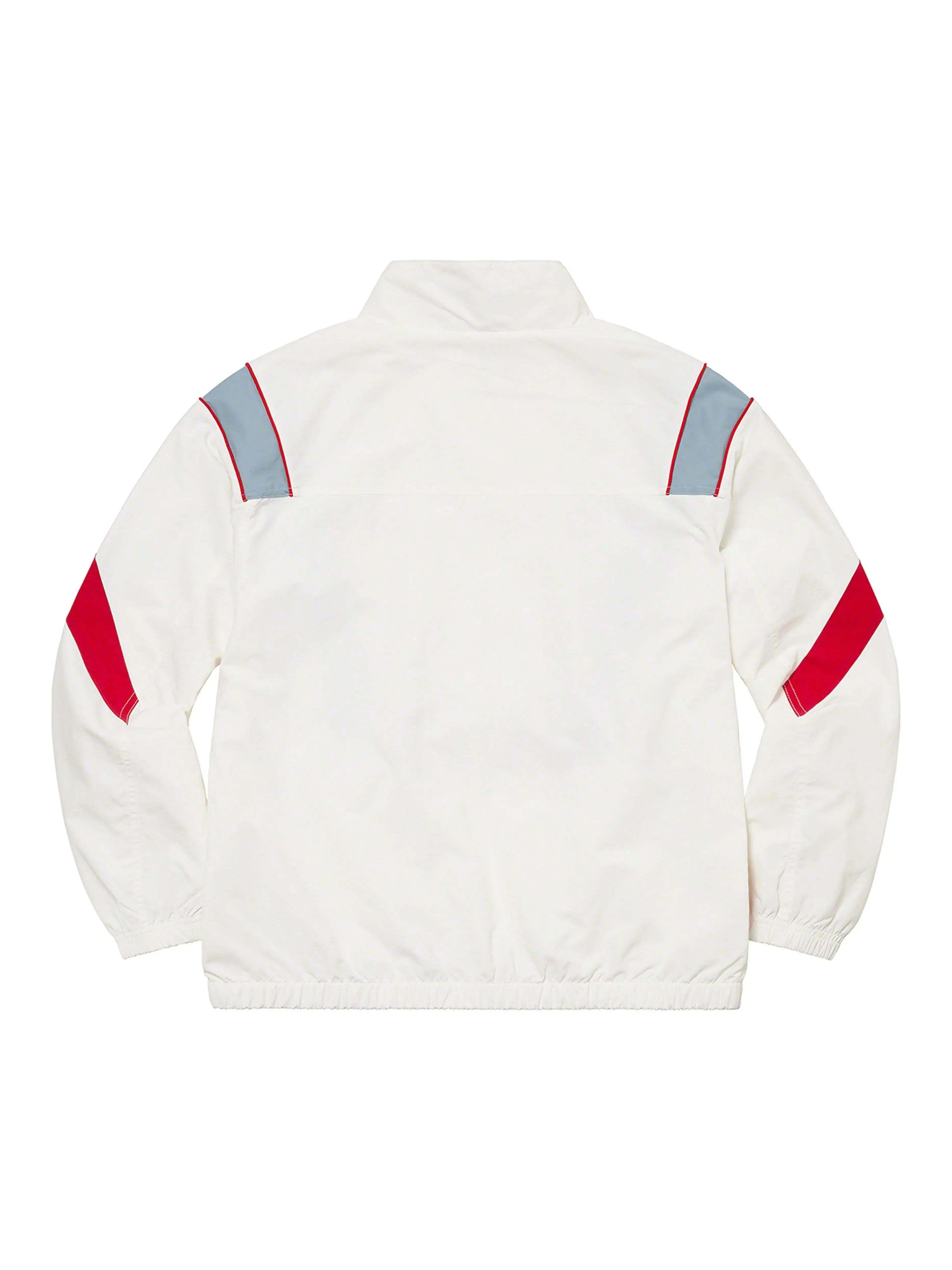 Supreme Cross Paneled Track Jacket White [SS21]