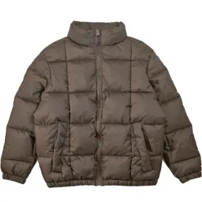 Theories Brick Puffer Jacket Chocolate