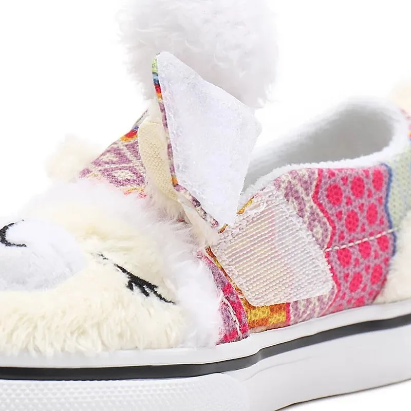 Vans Slip-On V Alpaca Shoes - Toddler's